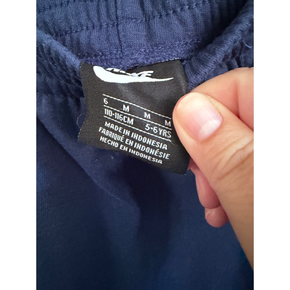 Nike Boys Navy Blue Fleece Cargo Jogger Sweatpants Size 6/ 5-6 Years - Picture 5 of 7
